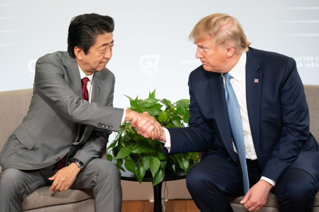 安倍総理とトランプ大統領